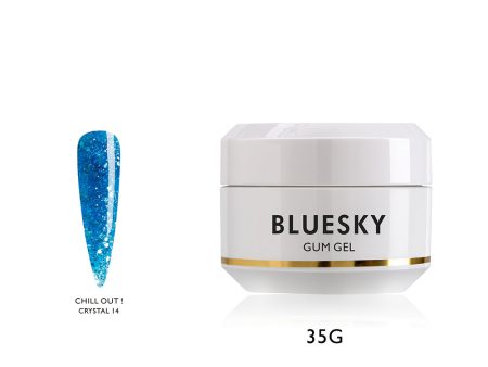 Bluesky Crystal Gum Gel 35g 14 CHILL OUT! Online Sale