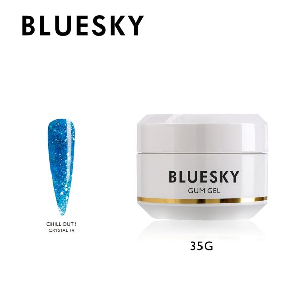 Bluesky Crystal Gum Gel 35g 14 CHILL OUT! Online Sale