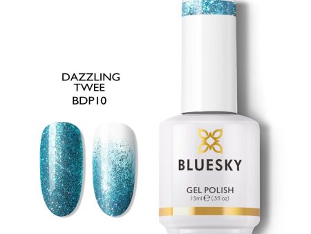 Bluesky Gel Polish Dazzling Platinum Collection 15ml BDP10 DAZZLING TWEE Sale