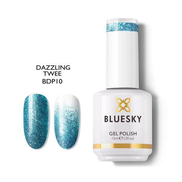 Bluesky Gel Polish Dazzling Platinum Collection 15ml BDP10 DAZZLING TWEE Sale