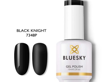 Bluesky Gel Polish 15ml 7348P BLACK KNIGHT Hot on Sale