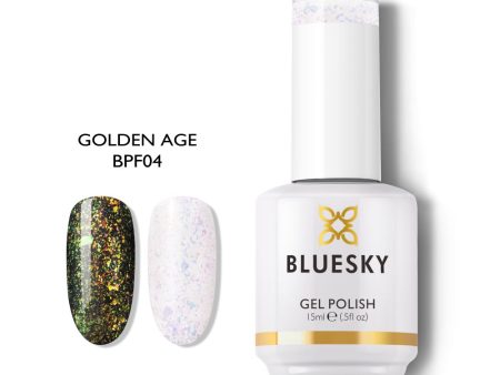 Bluesky Gel Polish Peacock Fashion Collection 15ml BPF04 GOLDEN AGE Supply