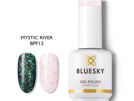 Bluesky Gel Polish Peacock Fashion Collection 15ml BPF12 MYSTIC RIVER For Cheap