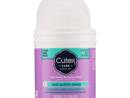 Cutex Nail Polish Remover Pads NAIL POLISH AWAY 30 pads Online