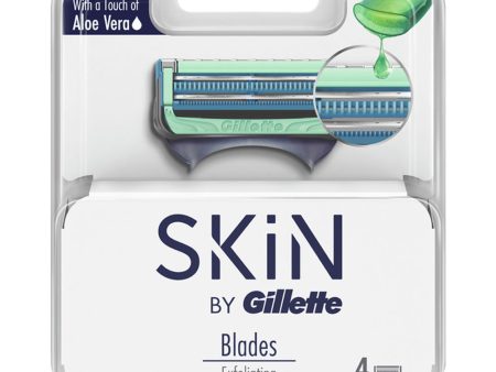 SKiN by Gillette Exfoliating Razor Blades - 4 pack Fashion