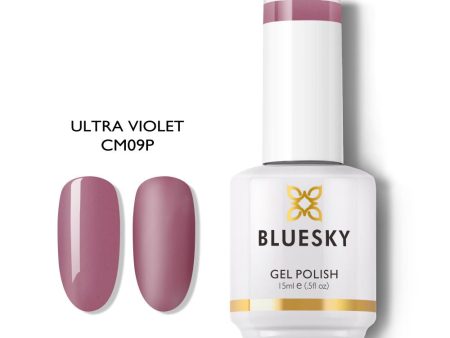 Bluesky Gel Polish Clear Milk Collection 15ml CM09 ULTRA VIOLET Sale