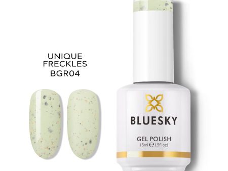 Bluesky Gel Polish Granite Collection 15ml BGR04 UNIQUE FRECKLES Fashion