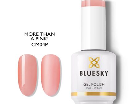 Bluesky Gel Polish Clear Milk Collection 15ml CM04 MORE THAN A PINK! Fashion