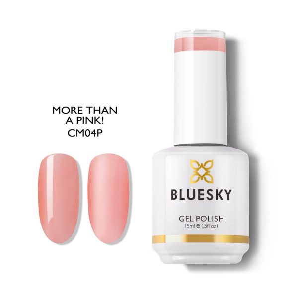 Bluesky Gel Polish Clear Milk Collection 15ml CM04 MORE THAN A PINK! Fashion