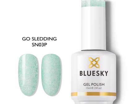 Bluesky Gel Polish Snowfall Series 15ml SN03 GO SLEDDING For Cheap