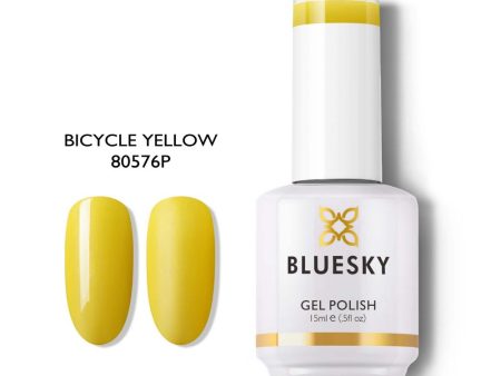 Bluesky Gel Polish 15ml 80576P BICYCLE YELLOW Supply