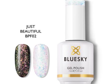 Bluesky Gel Polish Peacock Fashion Collection 15ml BPF02 JUST BEAUTIFUL Discount