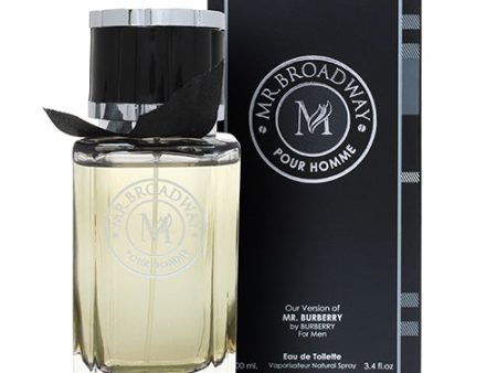 Mr Broadway  EDT 100ml Spray (like Mr Burberry by Burberry) For Cheap