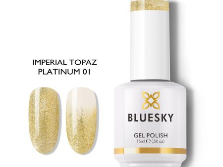 Bluesky Gel Polish Platinum Collection 15ml 01 IMPERIAL TOPAZ Online Hot Sale