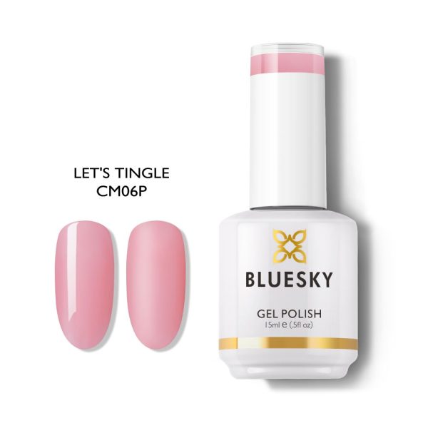 Bluesky Gel Polish Clear Milk Collection 15ml CM06 LET S TINGLE Discount