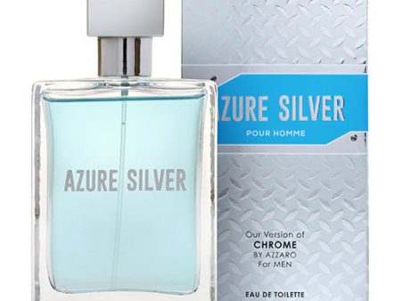 Azure Silver EDT 100ml Spray (like Chrome by Azzaro) Cheap