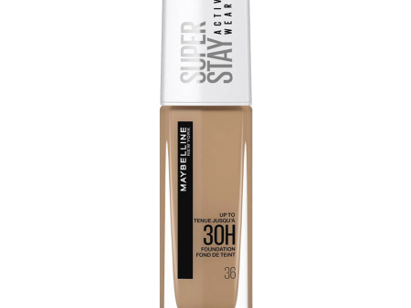 Maybelline Super Stay 30H Active Wear Foundation 30.0ml 36 WARM SUN For Discount