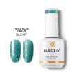 Bluesky Gel Polish 15ml BLZ10P TEAL BLUE GREEN Sale