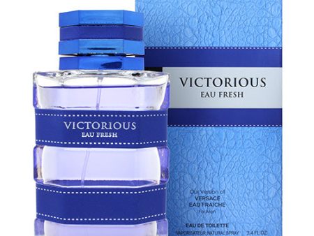 Victorious Eau Fresh EDT 100ml Spray (like Versace Man Eau Fraiche) Supply