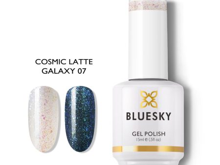 Bluesky Gel Polish Galaxy Collection 15ml 07 COSMIC LATTE Supply