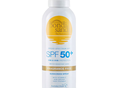 Bondi Sands SPF 50+ Fragrance Free Sunscreen Mist Spray 193.0ml For Discount