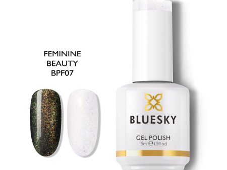 Bluesky Gel Polish Peacock Fashion Collection 15ml BPF07 FEMININE BEAUTY Cheap