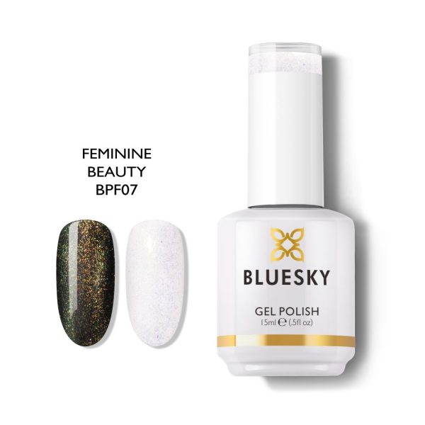 Bluesky Gel Polish Peacock Fashion Collection 15ml BPF07 FEMININE BEAUTY Cheap