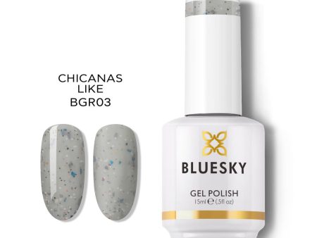 Bluesky Gel Polish Granite Collection 15ml BGR03 CHICANAS LIKE Online Hot Sale