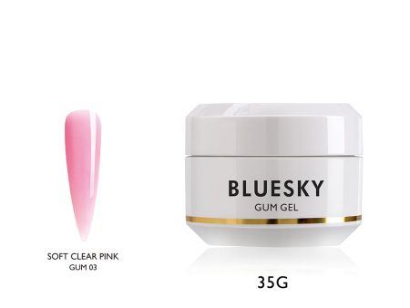 Bluesky Gum Gel 35g 02 SOFT CLEAR PINK Discount