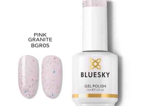 Bluesky Gel Polish Granite Collection 15ml BGR05 PINK GRANITE Online now