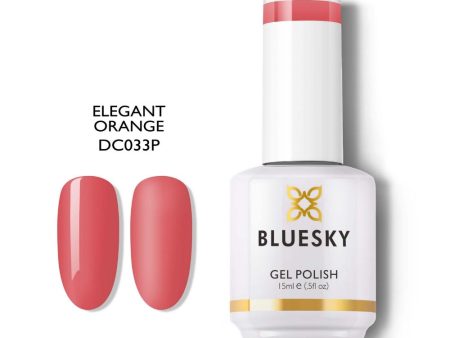 Bluesky Gel Polish 15ml DC033P ELEGANT ORANGE For Sale