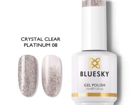 Bluesky Gel Polish Platinum Collection 15ml 08 CRYSTAL CLEAR Discount