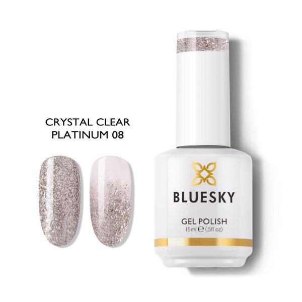 Bluesky Gel Polish Platinum Collection 15ml 08 CRYSTAL CLEAR Discount