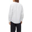 Boss Relegant 6 Poplin LS Shirt - White Discount