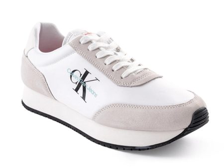 CALVIN KLEIN RETRO RUNNER LACE UP SNEAKER CKM50 Cheap