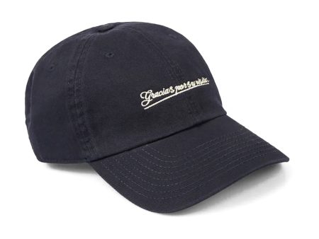 Pompeii Brand The Gracias Por Su Visita Cap - Navy Supply