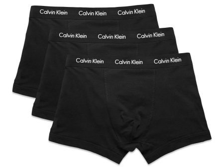 Calvin Klein Cotton Stretch Trunks - Black Black Online