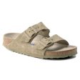 Birkenstock Arizona SFB VL Sandals - Faded Khaki Suede Online Hot Sale