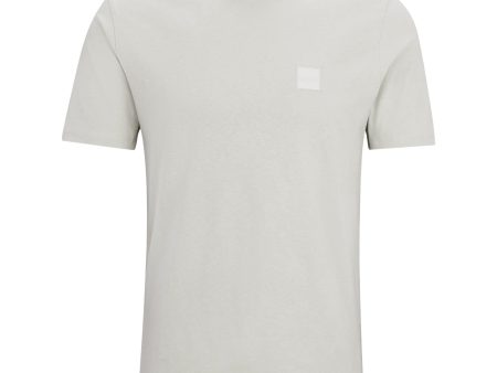 Boss Tales T-Shirt - Light Pale Grey For Discount