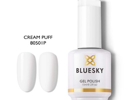 Bluesky Gel Polish 15ml 80501P CREAM PUFF For Sale