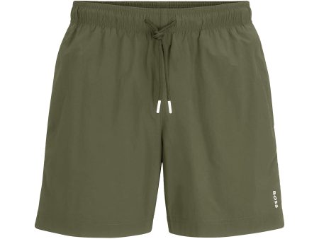 Boss Iconic Swim Short - Khaki Discount