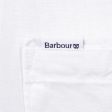 Barbour Nelson Short Sleeve Linen Shirt - White Online now