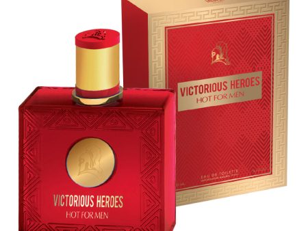 Victorious Heroes Hot EDT 90ml Spray (like Versace Eros Flame for Men) Supply