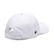 Lacoste Sport RK2662 Lightweight Cap - White Online Hot Sale