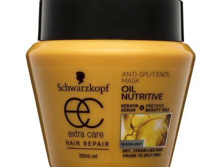 Schwarzkopf Extra Care Oil Nutritive Anti-Split-Ends Mask 300ml Supply