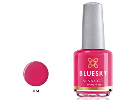 Bluesky Sunny Gel 15ml nail polish 034 PINK BIKINI Supply