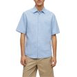 Boss Rash 2 Oxford Short Sleeve Shirt - Sky Blue For Sale