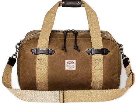 Filson Tin Cloth Small Duffle Bag - Dark Tan Hot on Sale