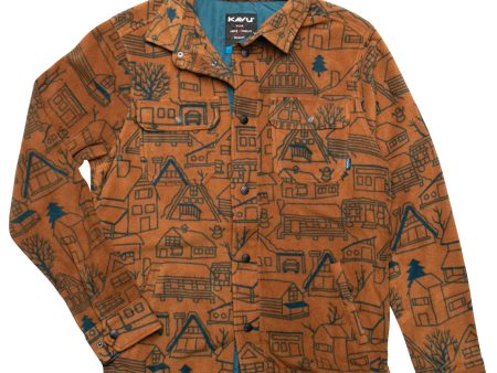 KAVU Oh Chute Polar Fleece Overshirt - It Takes a Village Sale