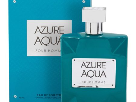 Azure Aqua EDT 100ml Spray (like Azzaro Chrome Aqua by Azzaro) For Cheap